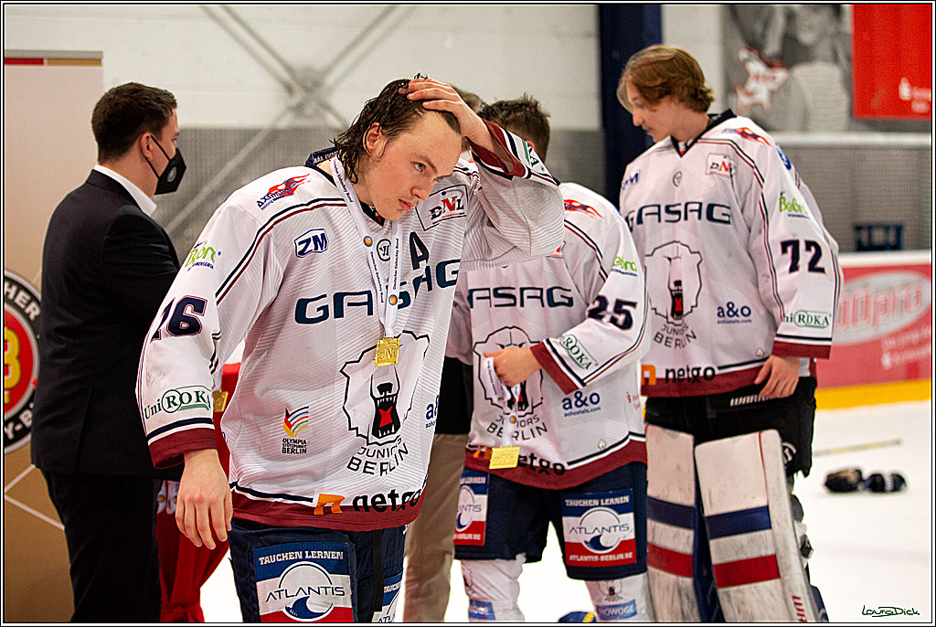 U20- DNL; Koelner Junghaie- Eisbaeren Juniors Berlin; Koeln, 27.03.2022